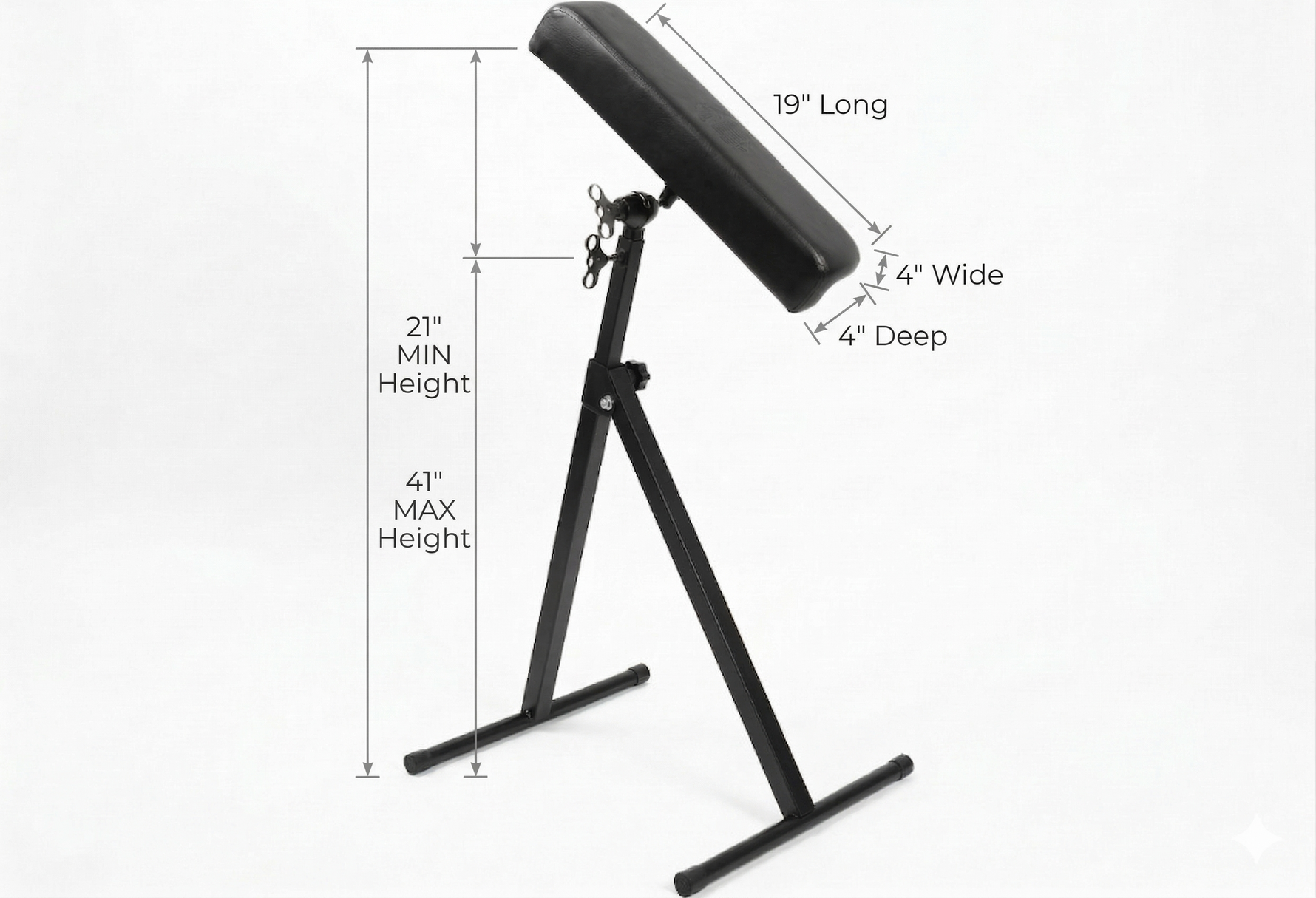 Ball & Socket Joint Full Angle-Adjustable Armrest
