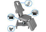 Grey Electric Hydraulic InkBed™ Complete Tattoo Package