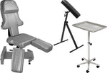 Grey Electric Hydraulic InkBed™ Complete Tattoo Package