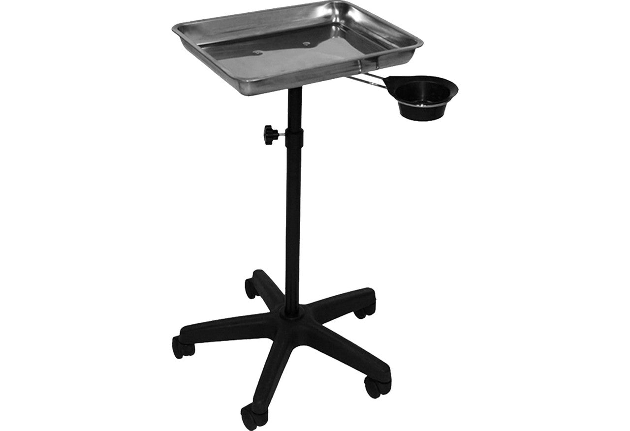 Stainless Steel Finish All Purpose Tray with Removable Utility Cup