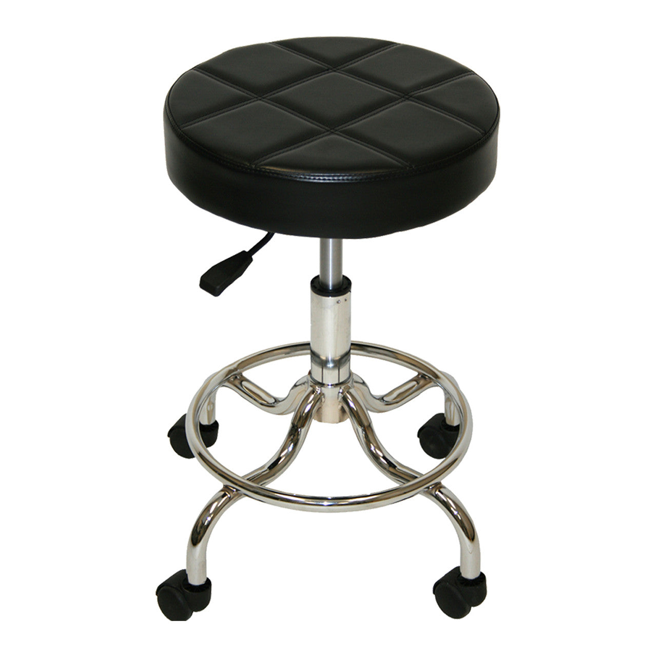 XL Deluxe Air-Lift Stool with Welded Steel Base