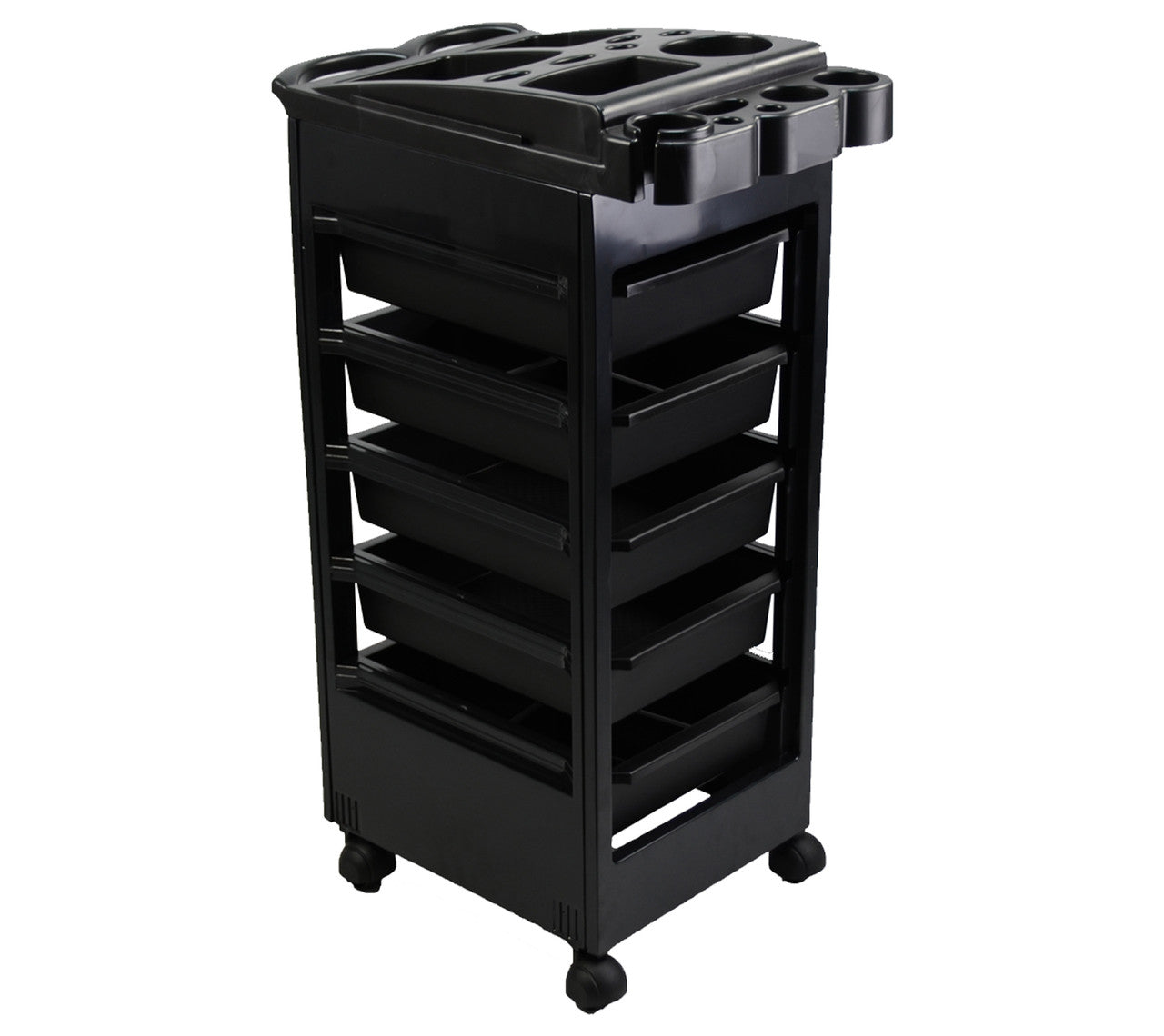 Ultra-Light Durable PVC 5-Drawer Rolling Workstation