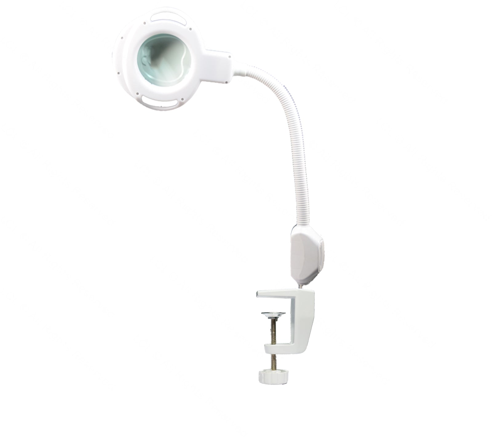 Clamp-On 5x (16 Diopter) LED Magnifying Lamp