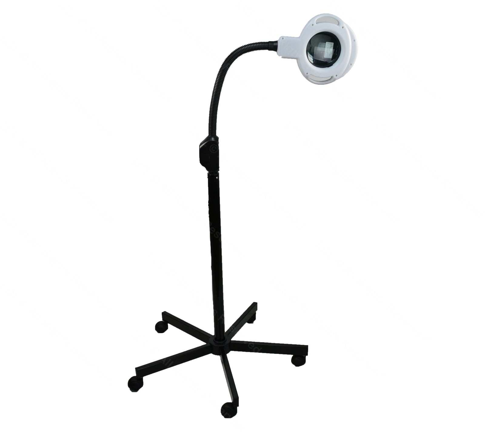 5x (16 Diopter) LED Magnifying Lamp on Wheels