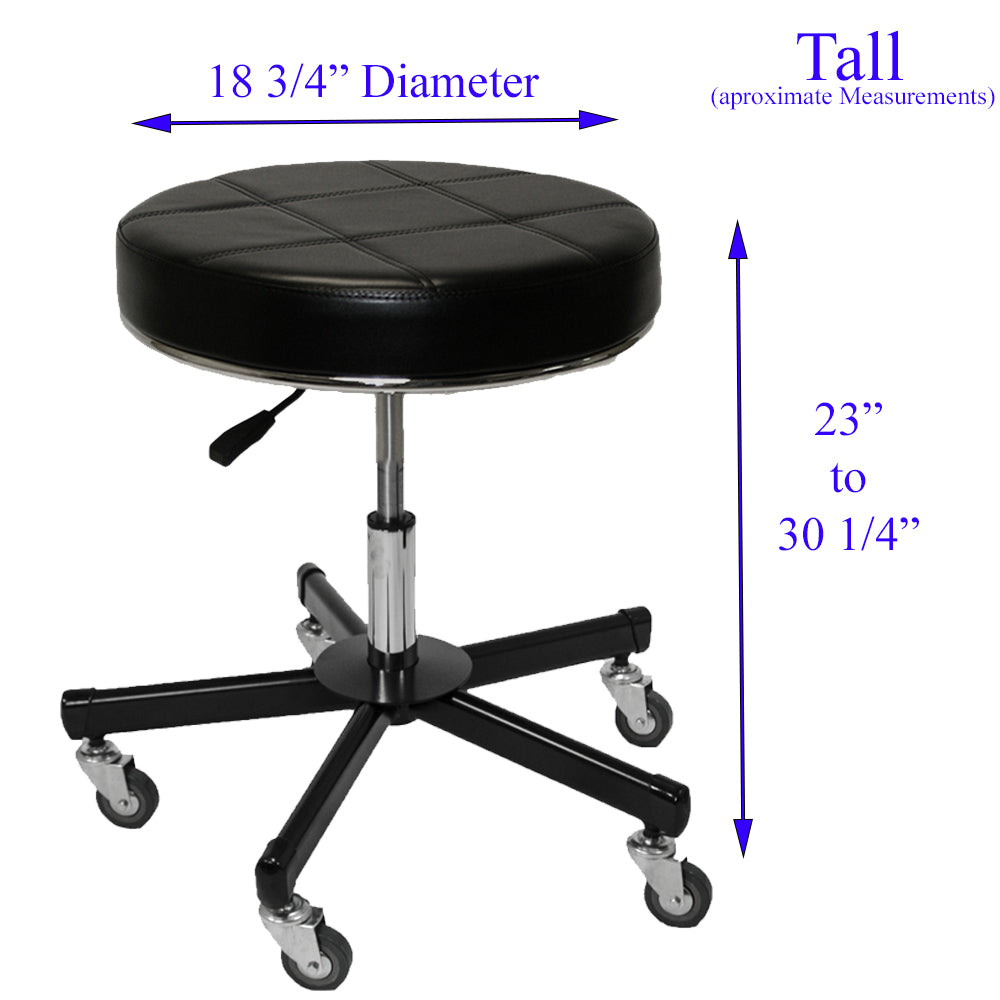 High Capacity XL Stool in YOUR CHOICE of Pump Height