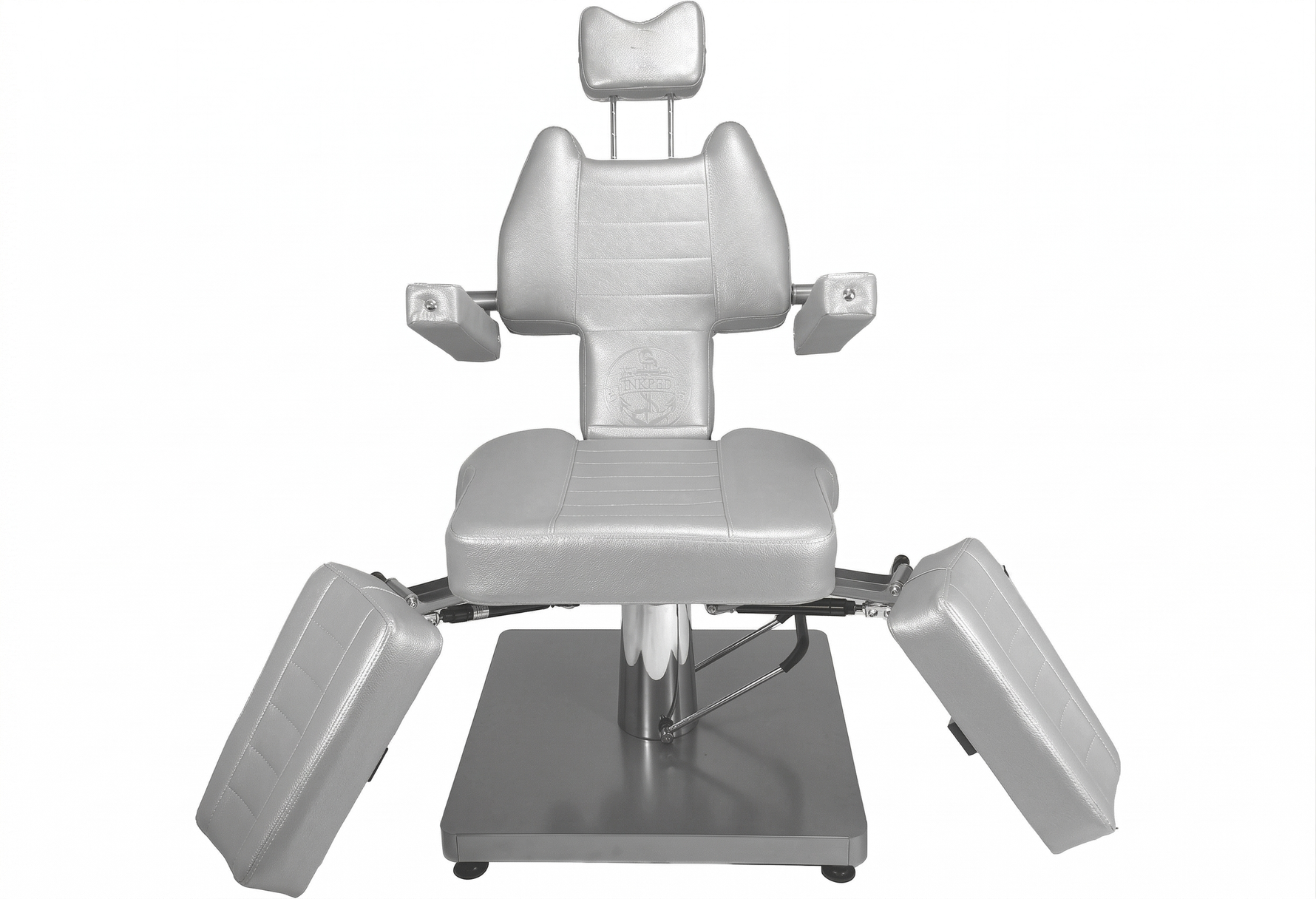 InkChair™ Electric Hydraulic Adjustable Client Chair Bed, Lies Fully Flat (GRY)