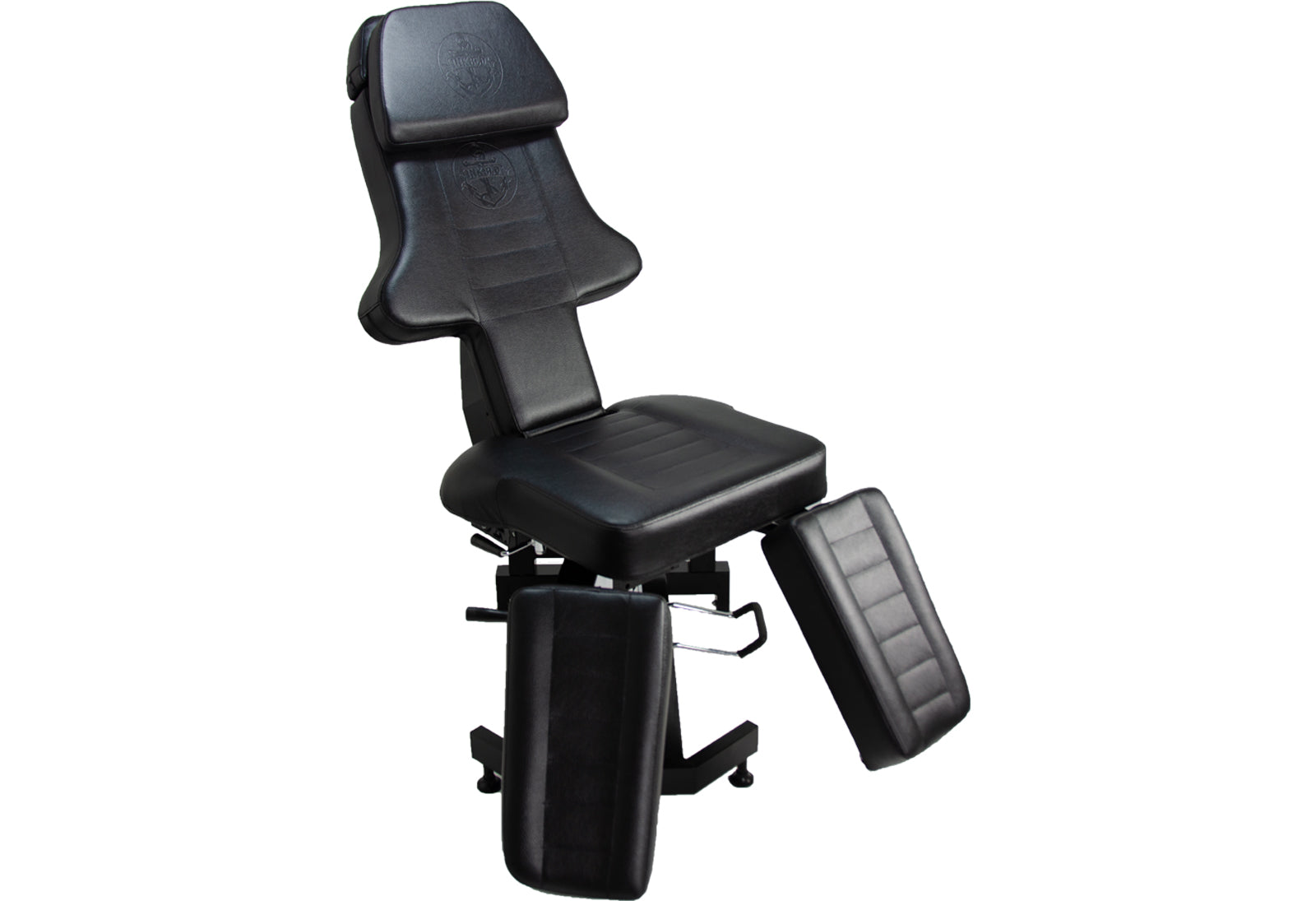 InkBed New Patented Electric Hydraulic Tattoo Bed Client Massage Table Chair (BLK)