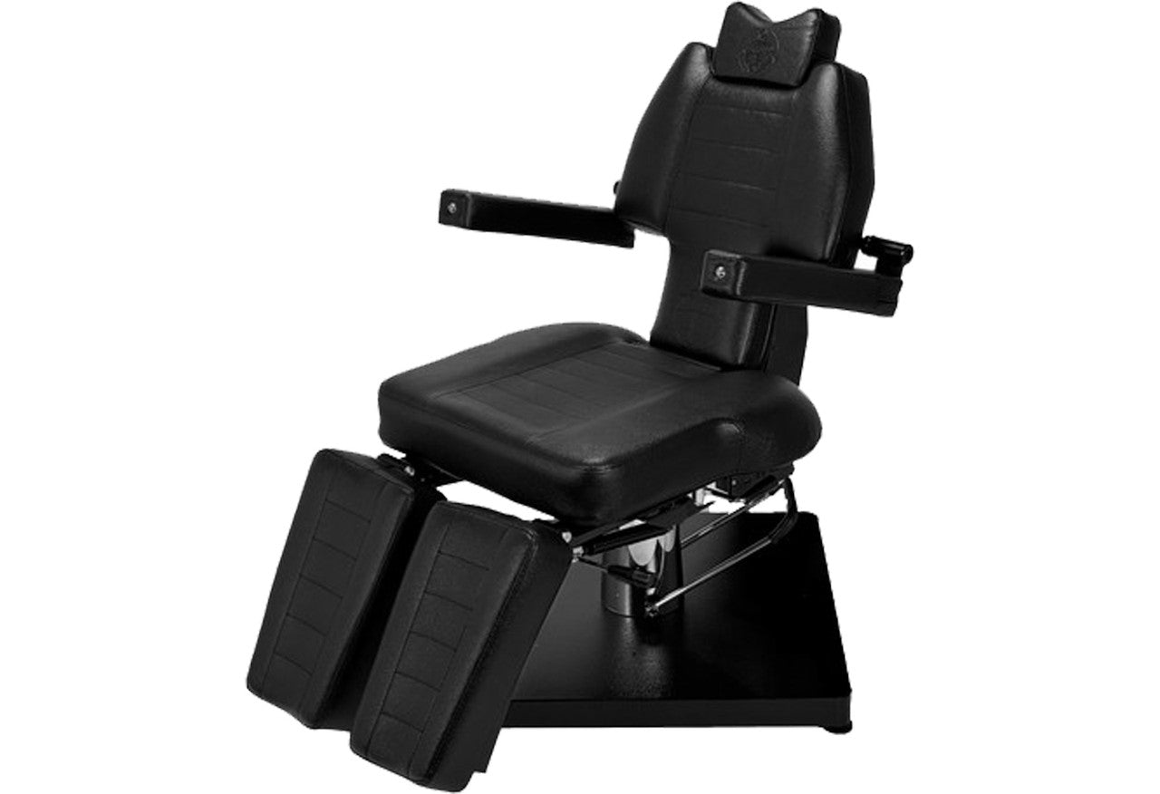 InkChair™ Electric Hydraulic Adjustable Client Chair Bed, Lies Fully Flat