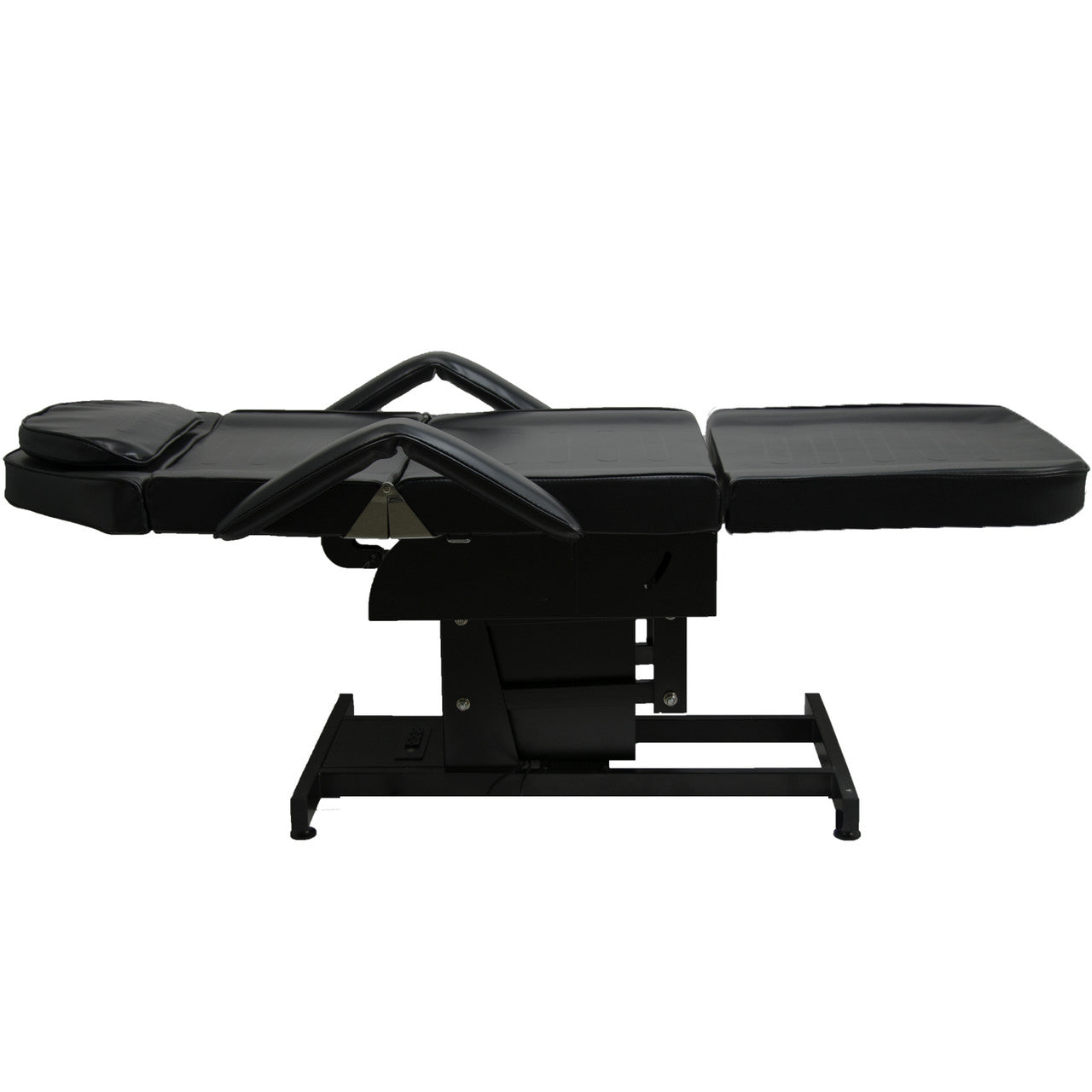 Fully Electric Tattoo Bed with Power Strip