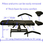 Hydraulic Lift Adjustable Bed  with FREE Stool