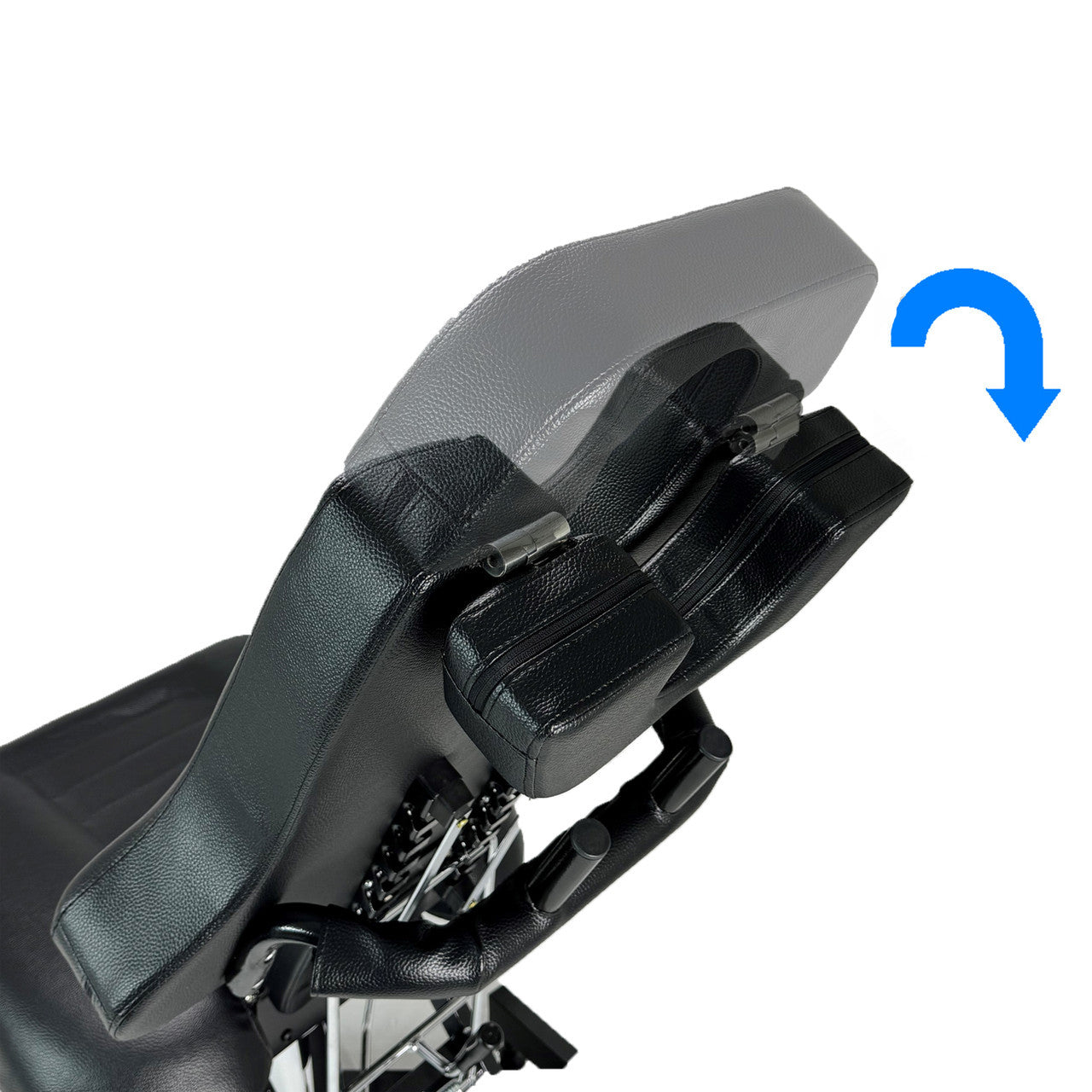 InkBed™ Hydraulic Lift Client Chair & Bed (BLK)