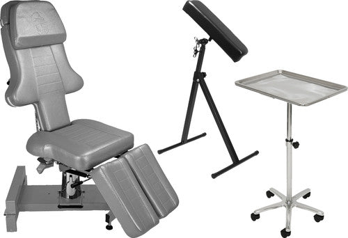 Hydraulic InkBed™ Complete Tattoo Package (GRY)