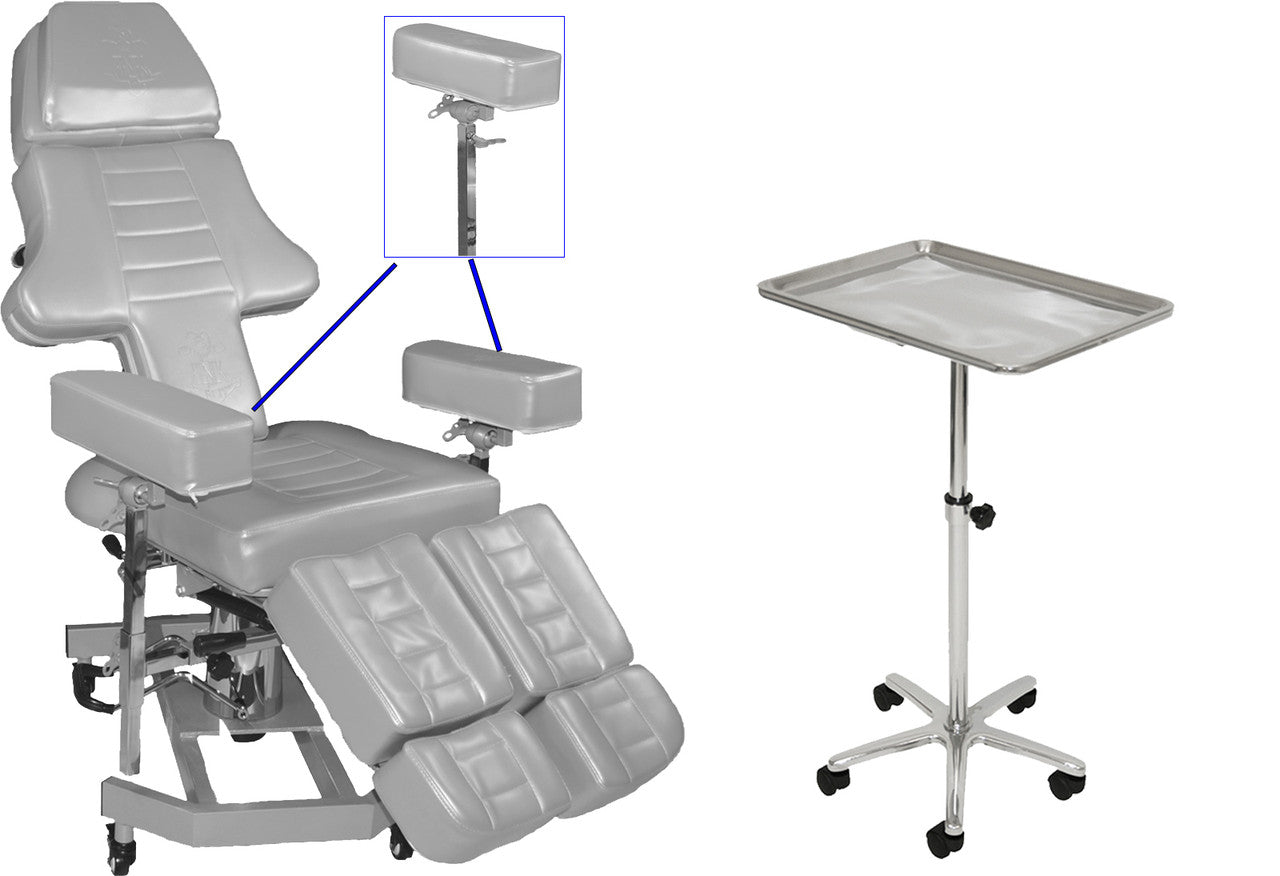 Hydraulic InkBed™ Complete Tattoo Package (GRY)