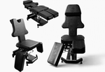 InkBed™ Black Hydraulic Lift Client Chair & Bed (IB-888)