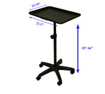 XL Steel Mayo Instrument Stand (Black or Polished)