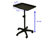 Save $5 - Refurbished XL Steel Mayo Instrument Stand (Black)