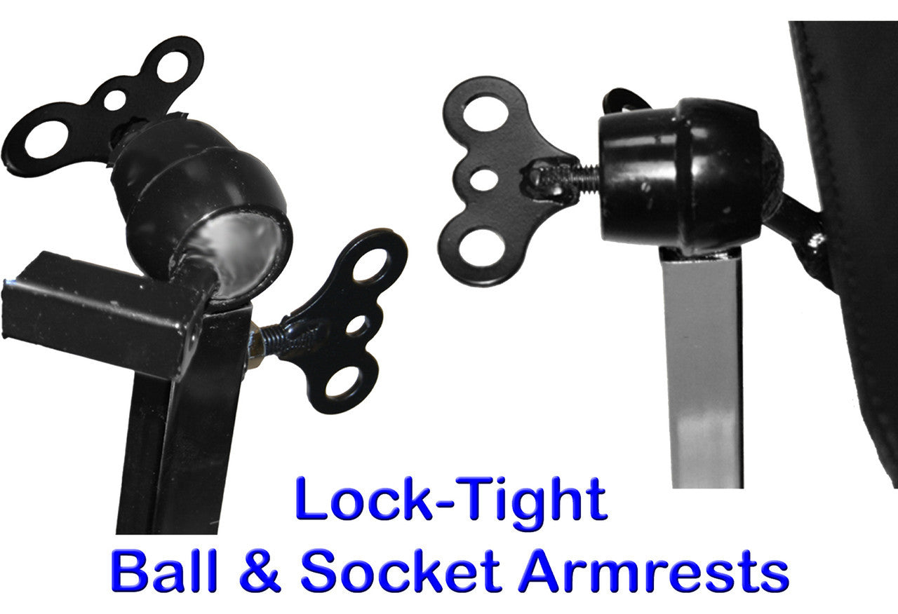 InkBed™ Adjustable Armrest Upgrade (2 Arms) Option [+ $114]