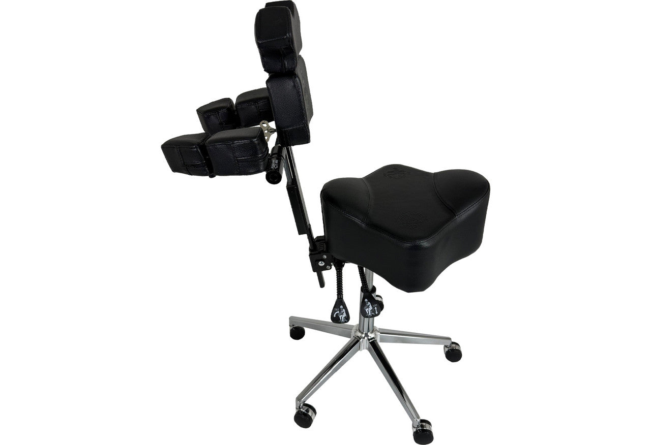 InkStool™ Patented Ergonomic Artist Chair Stool and Straddle Seat
