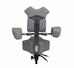 InkStool™ Patented Ergonomic Artist Chair Stool and Straddle Seat with Back Support (GREY)