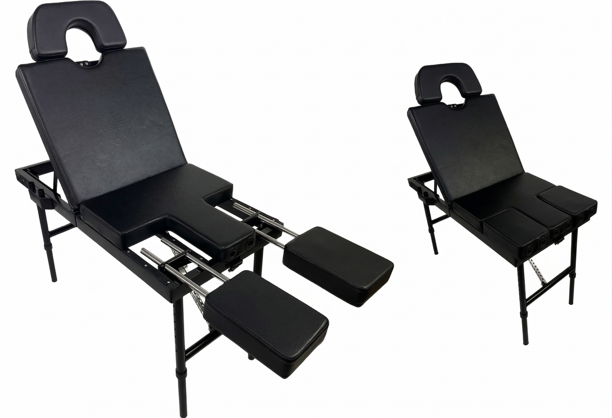 InkTable Portable Tattoo Table and Chair with Carrying Case – InkBed