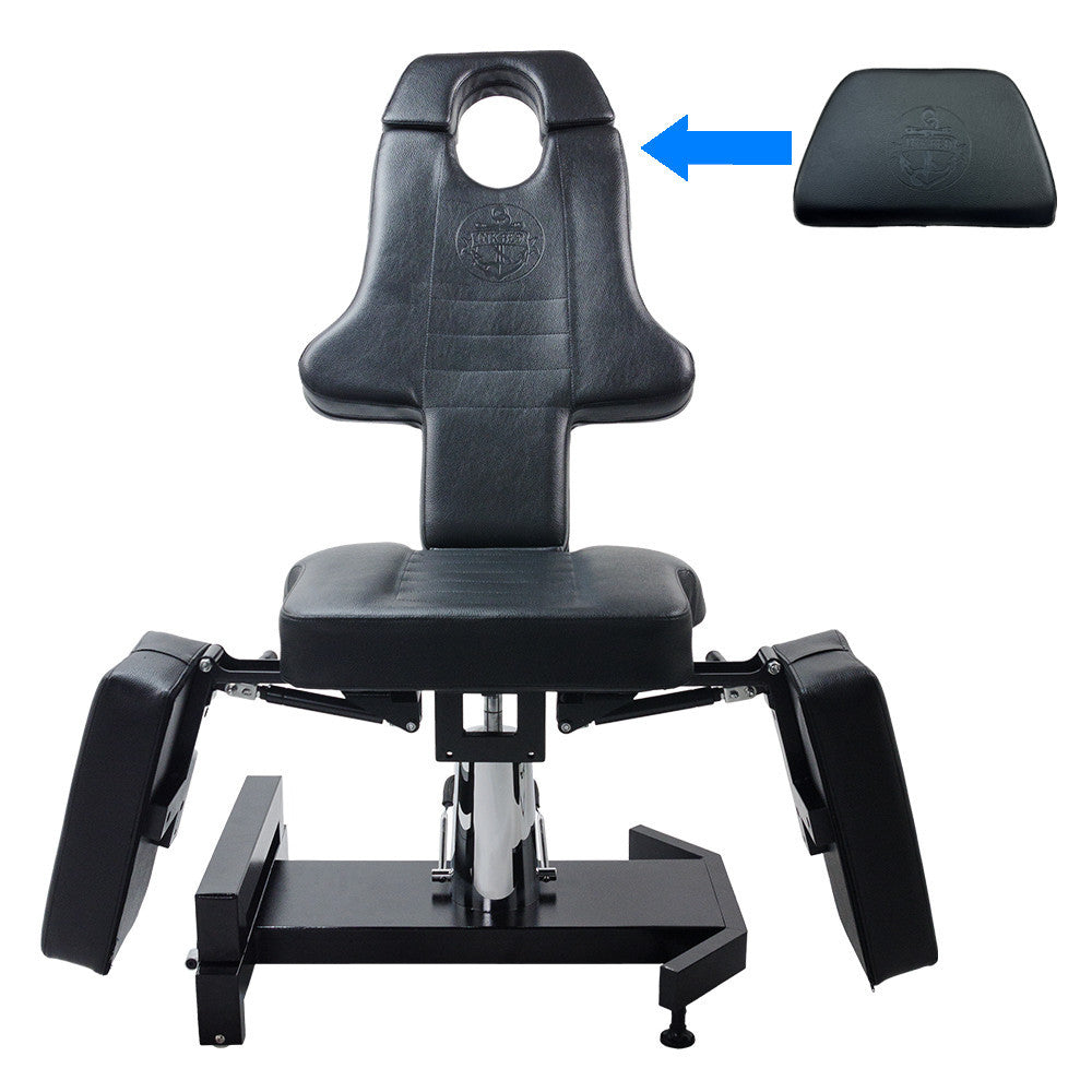 InkBed™ Hydraulic Lift Client Chair & Bed (BLK)